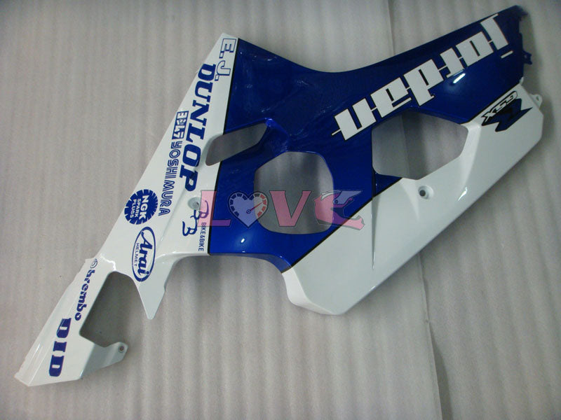 Jordan - Blue White Fairings and Bodywork For 2004-2005 GSX-R750 #LF6581