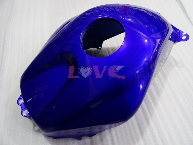 Movistar - Yellow Blue Fairings and Bodywork For 2003-2004 CBR600RR #LF4453