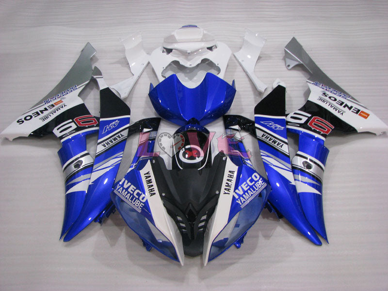 ENEOS - Blue White Black Fairings and Bodywork For 2008-2016 YZF-R6 #LF3429