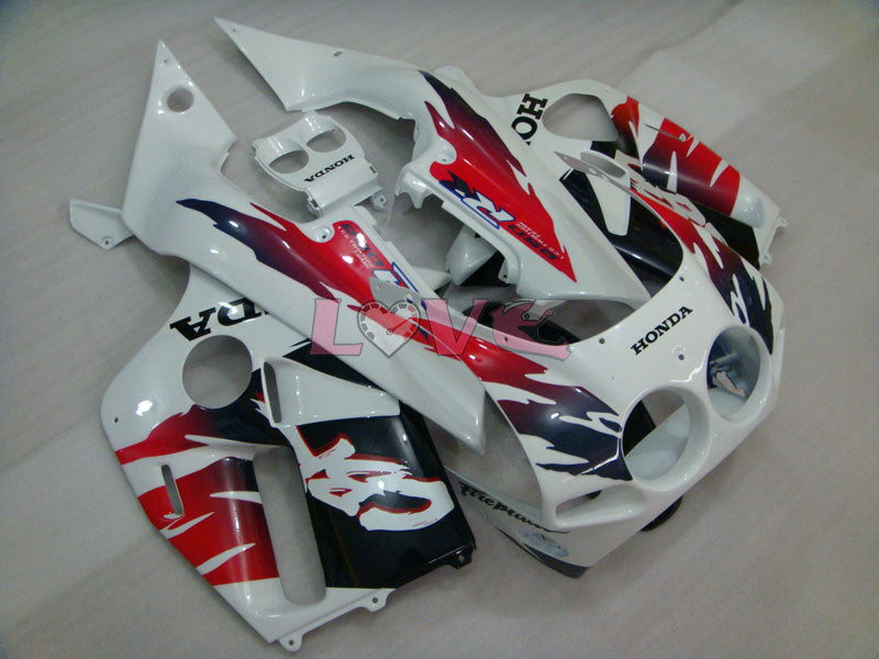 Factory Style - Red White Fairings and Bodywork For 1988-1989 CBR250RR #LF4556