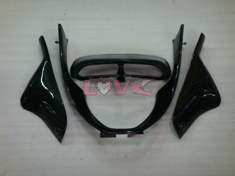Flame - Orange Black Fairings and Bodywork For 2000-2002 NINJA ZX-6R #LF6147