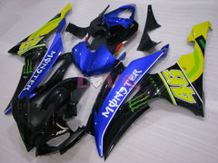 Monster - Blue Black Fairings and Bodywork For 2008-2016 YZF-R6 #LF3426