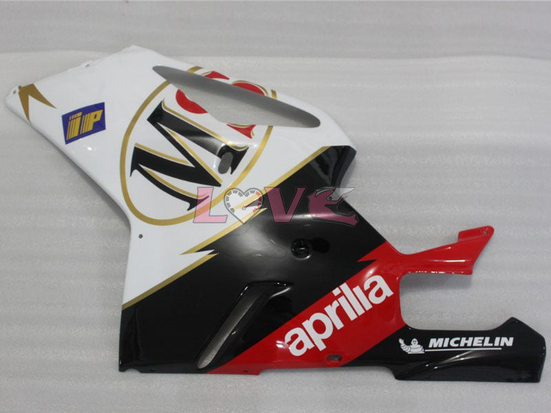 Factory Style - White Black Fairings and Bodywork For 2004-2009 RSV 1000 R #LF5456