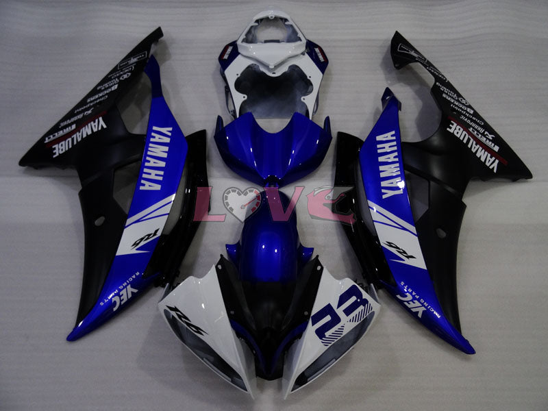 Factory Style - Blue White Black Fairings and Bodywork For 2008-2016 YZF-R6 #LF3397
