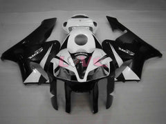 Factory Style - White Black Fairings and Bodywork For 2005-2006 CBR600RR #LF7506
