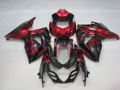 Factory Style - Red Black Fairings and Bodywork For 2009-2016 GSX-R1000 #LF3798