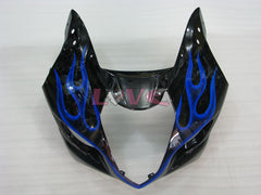 Flame - Blue Black Fairings and Bodywork For 2003-2004 GSX-R1000 #LF6025