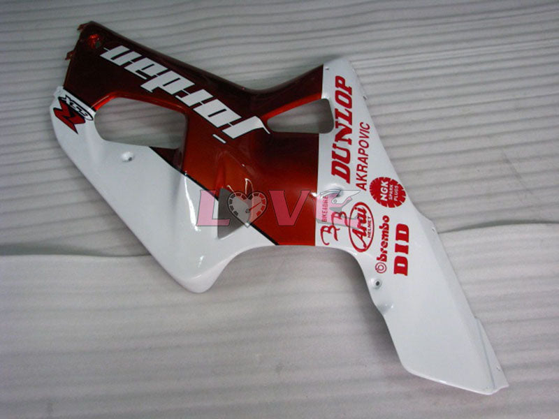 MOTUL - Red White Fairings and Bodywork For 2000-2003 GSX-R750 #LF4213