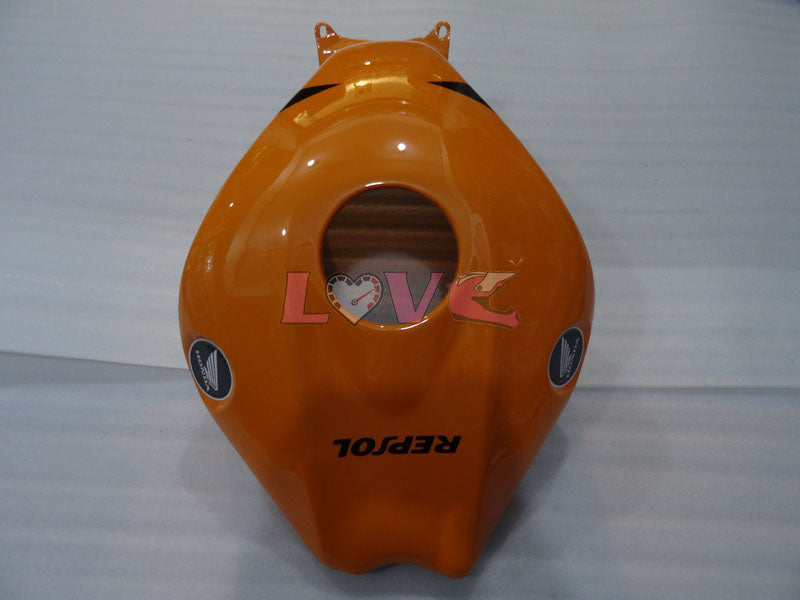 Repsol - Orange Black Fairings and Bodywork For 2008-2011 CBR1000RR #LF4323