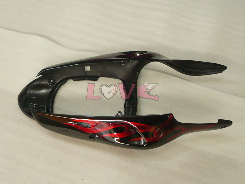 Flame - Red Black Fairings and Bodywork For 1998-1999 NINJA ZX-9R #LF3275
