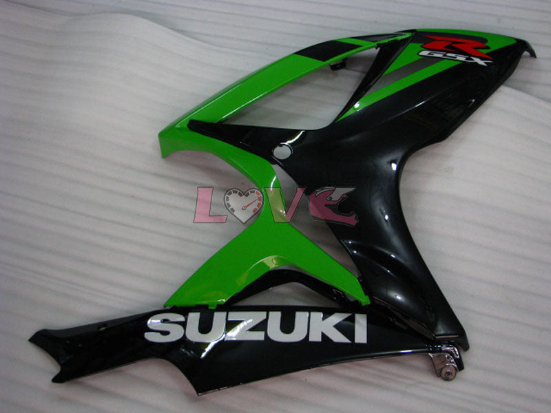 Factory Style - Green Black Fairings and Bodywork For 2006-2007 GSX-R750 #LF6489