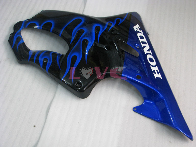 Flame - Blue Black Fairings and Bodywork For 2001-2003 CBR600F4i #LF7671