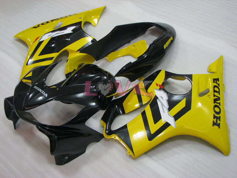 Factory Style - Yellow Grey Fairings and Bodywork For 2004-2007 CBR600F4i #LF4503