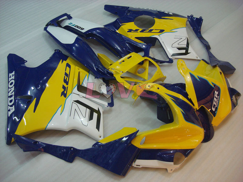 Factory Style - Yellow White Fairings and Bodywork For 1991-1994 CBR600F2 #LF4863