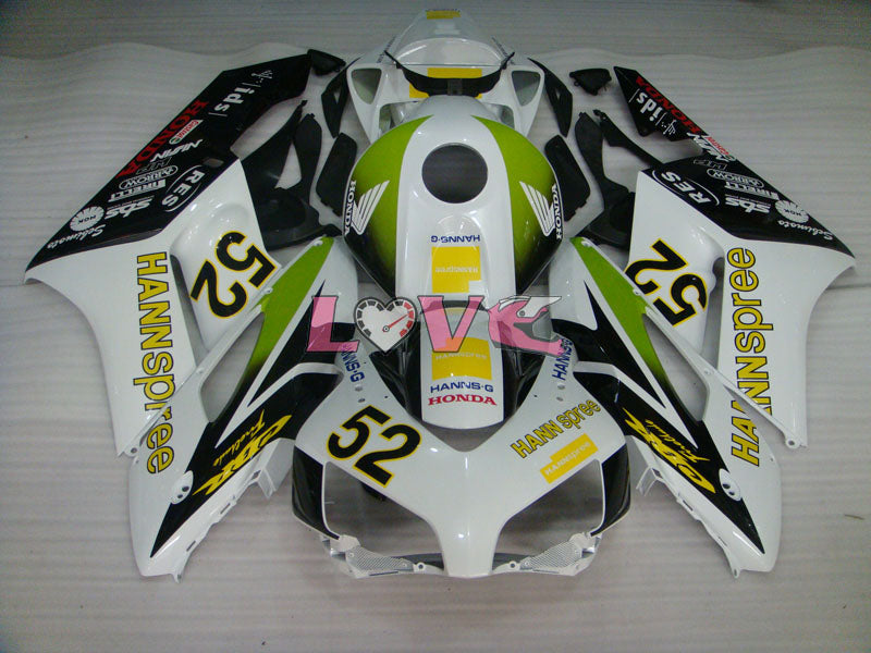 HANN Spree - Yellow Green White Fairings and Bodywork For 2004-2005 CBR1000RR #LF7332