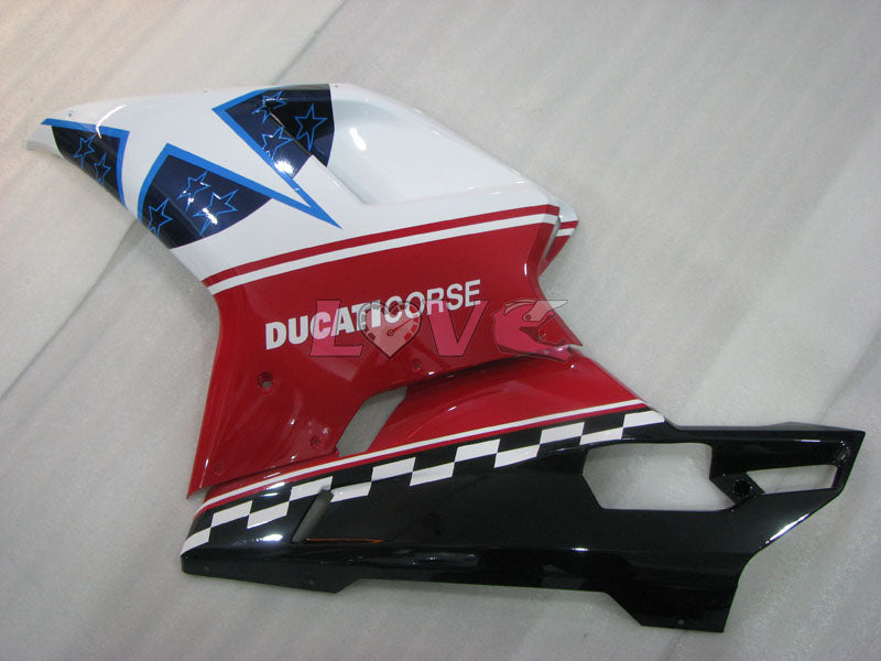 Xerox - Red White Fairings and Bodywork For 2008-2013 848 #LF3141