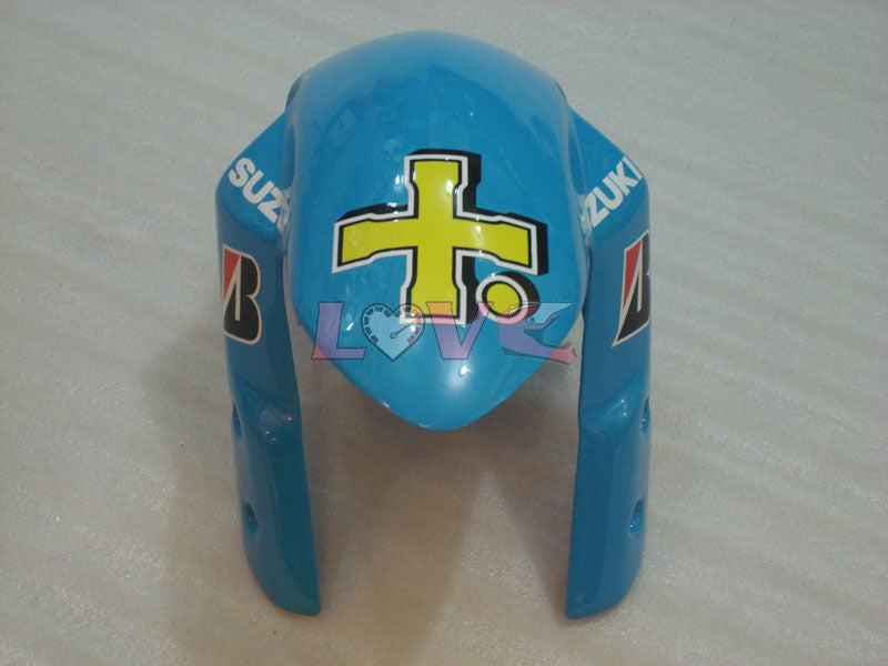 MOTUL Rizla+ - Blue Black Fairings and Bodywork For 2006-2007 GSX-R600 #LF6254