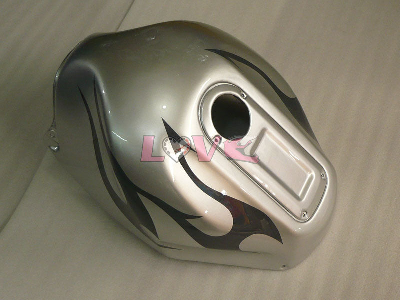 Factory Style - Black Silver Fairings and Bodywork For 2002-2005 NINJA ZX-12R #LF3240