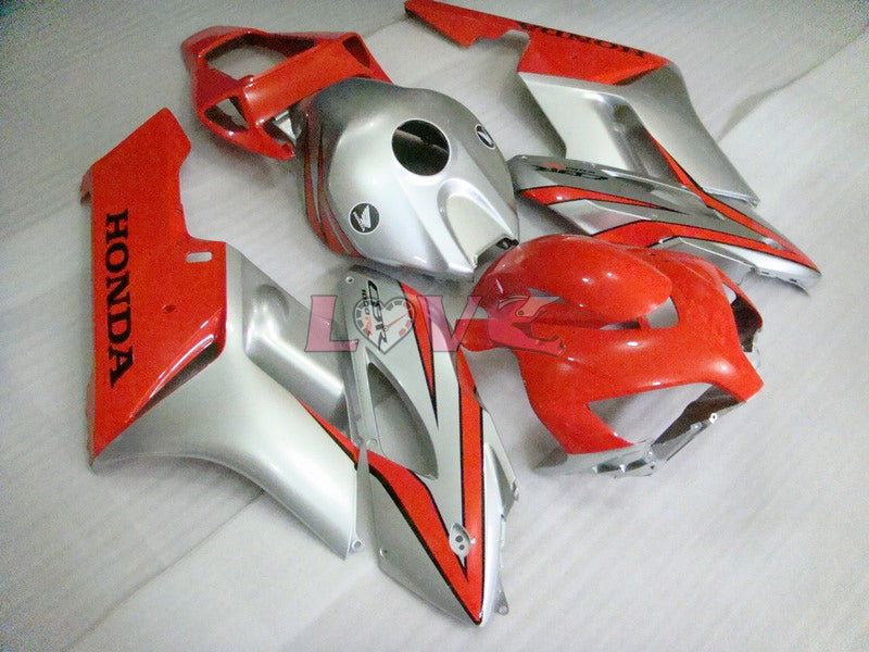 Fireblade - Red Silver Fairings and Bodywork For 2004-2005 CBR1000RR #LF7352