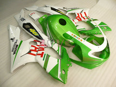 FIAT - Green White Fairings and Bodywork For 1997-2007 YZF600R #LF7930
