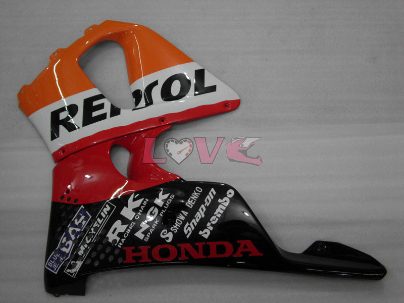Repsol - Black Fairings and Bodywork For 1994-1995 CBR900RR #LF3012