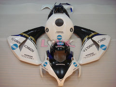 Konica Minolta - White Black Fairings and Bodywork For 2008-2011 CBR1000RR #LF7137