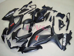 Factory Style - Black Matte Fairings and Bodywork For 2008-2010 GSX-R600 #LF6186