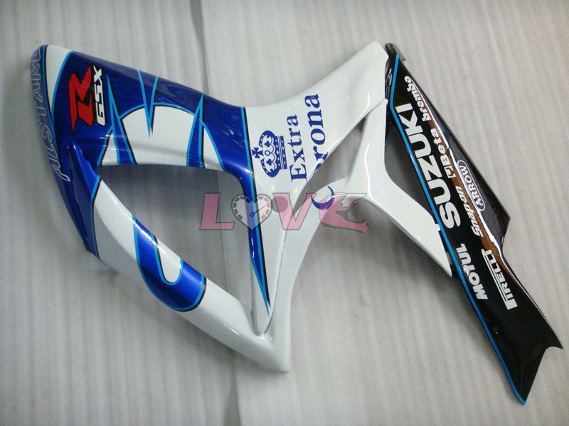 Corona - Blue White Fairings and Bodywork For 2006-2007 GSX-R600 #LF6391