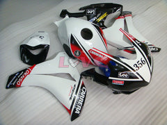 Lee - White Black Fairings and Bodywork For 2008-2011 CBR1000RR #LF7134