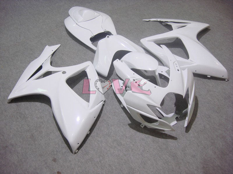 Factory Style - White Fairings and Bodywork For 2006-2007 GSX-R750 #LF4776