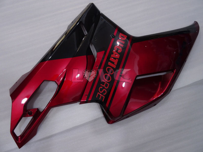 Factory Style - Red wine Black Fairings and Bodywork For 2008-2013 848 #LF3154
