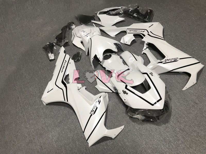 Factory Style - White Fairings and Bodywork For 2017-2020 CBR1000RR #LF7856
