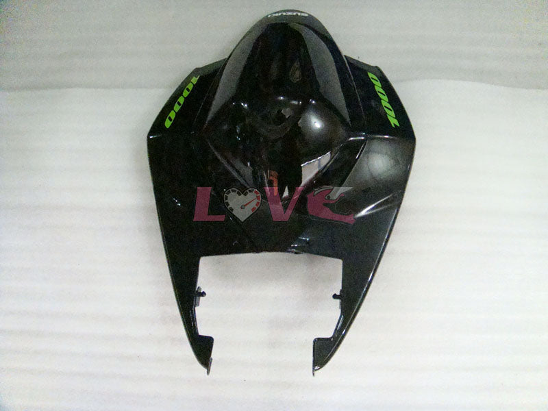 Flame - Green Black Fairings and Bodywork For 2005-2006 GSX-R1000 #LF5902