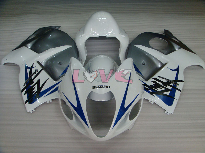 Factory Style - White Silver Fairings and Bodywork For 1999-2007 Hayabusa #LF5242