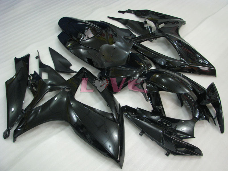 Factory Style - Black Fairings and Bodywork For 2006-2007 GSX-R600 #LF6364