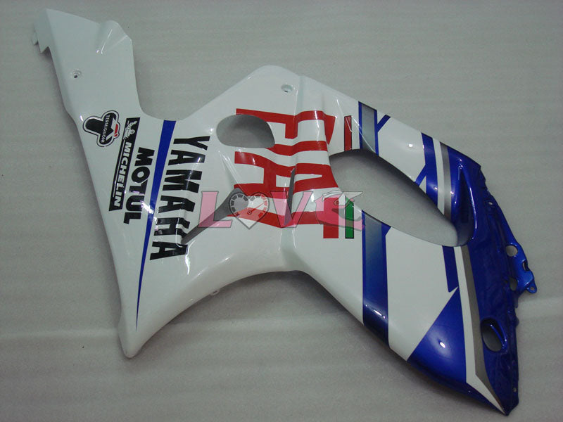 FIAT - Blue White Fairings and Bodywork For 1997-2007 YZF600R #LF7933