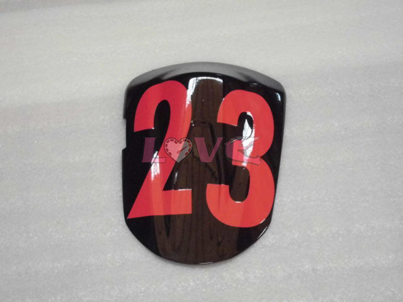 Jordan - Red Black Fairings and Bodywork For 2008-2010 GSX-R750 #LF3932