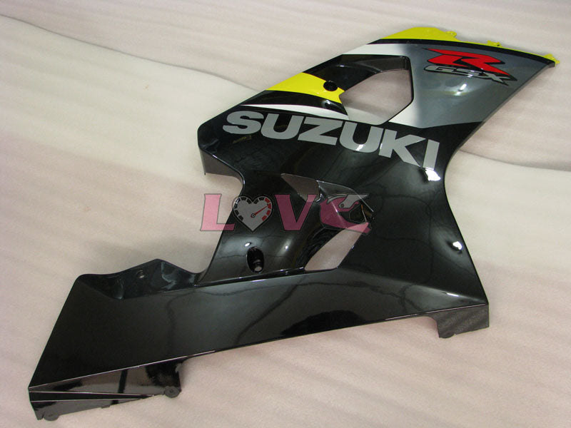 Factory Style - Yellow Black Fairings and Bodywork For 2004-2005 GSX-R600 #LF6443