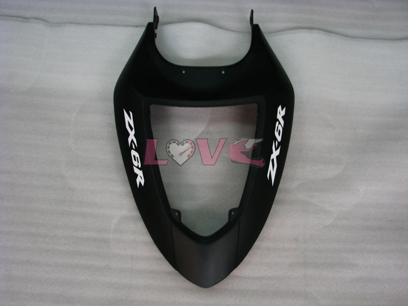 Factory Style - Black Matte Fairings and Bodywork For 2005-2006 NINJA ZX-6R #LF6013