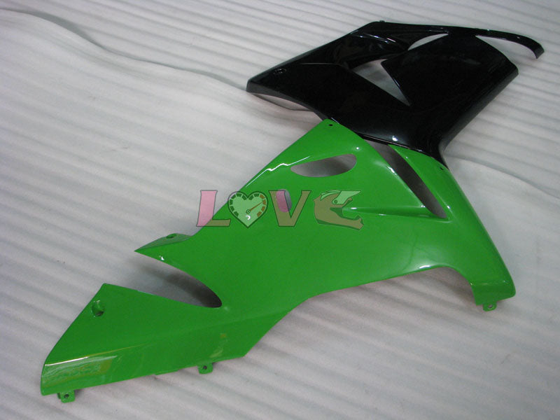 Factory Style - Green Black Fairings and Bodywork For 2004-2005 NINJA ZX-10R #LF6339
