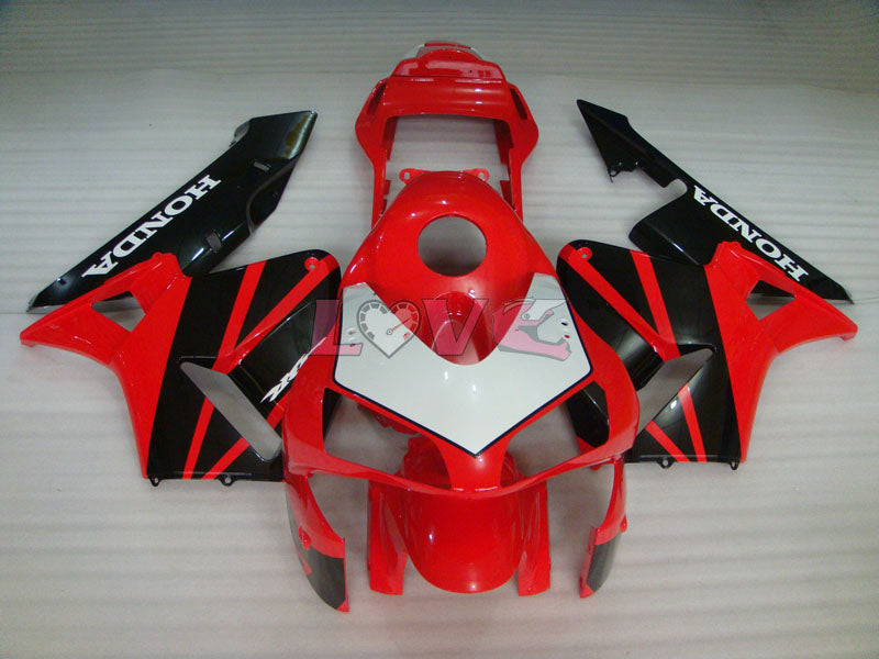 Factory Style - Red Black Fairings and Bodywork For 2003-2004 CBR600RR #LF5323