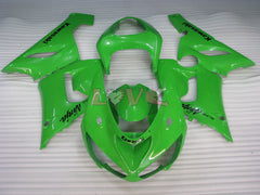 Factory Style - Green Fairings and Bodywork For 2005-2006 NINJA ZX-6R #LF6008
