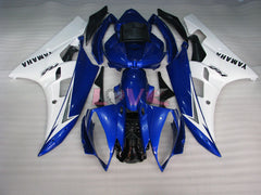 Factory Style - Blue White Fairings and Bodywork For 2006-2007 YZF-R6 #LF3479