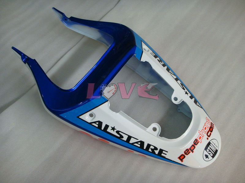Dark Dog MOTUL - Blue White Fairings and Bodywork For 2000-2002 GSX-R1000 #LF4143