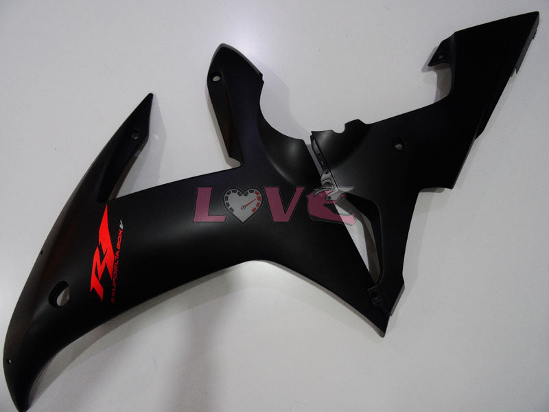 Factory Style - Black Matte Fairings and Bodywork For 2002-2003 YZF-R1 #LF3599