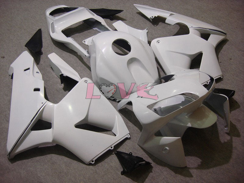 Factory Style - White Matte Fairings and Bodywork For 2003-2004 CBR600RR #LF7593