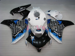 Factory Style - White Black Fairings and Bodywork For 2008-2011 CBR1000RR #LF7118