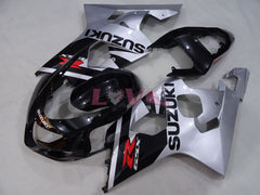 Factory Style - Black Silver Fairings and Bodywork For 2004-2005 GSX-R600 #LF4130