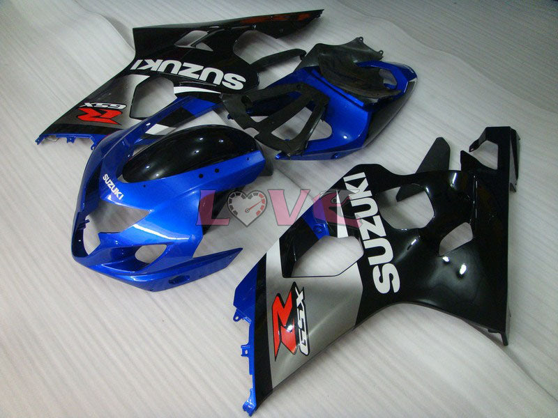 Factory Style - Blue Black Fairings and Bodywork For 2004-2005 GSX-R600 #LF6479