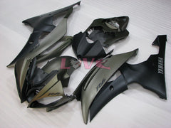Factory Style - Black Grey Fairings and Bodywork For 2008-2016 YZF-R6 #LF3424